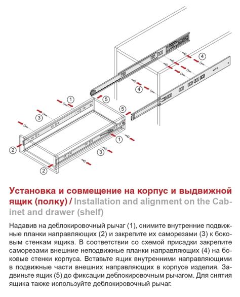 Сборка выдвижных ящиков: шаг за шагом