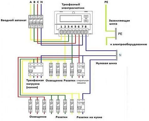 Сборка и подключение электрической схемы