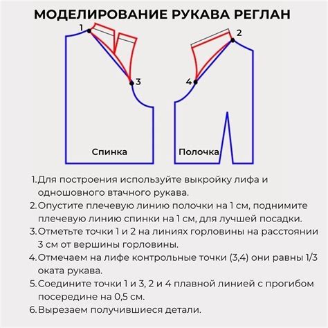 Сборка рукава реглан