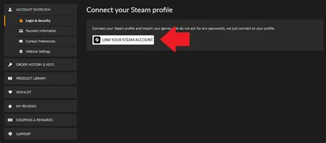 Связывание аккаунтов Steam и Киви