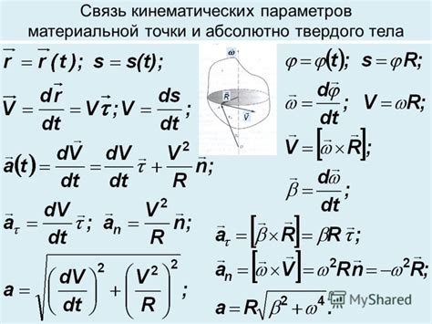 Связь абсолютно твердого тела с другими концепциями механики