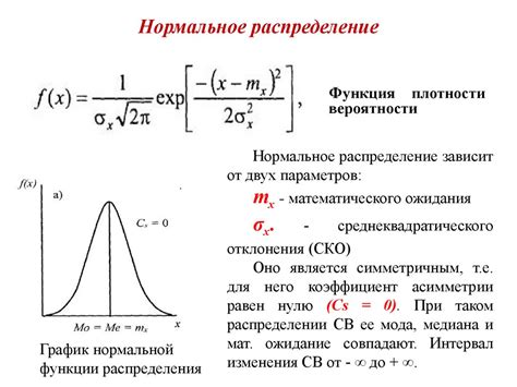 Связь функции плотности с вероятностной плотностью