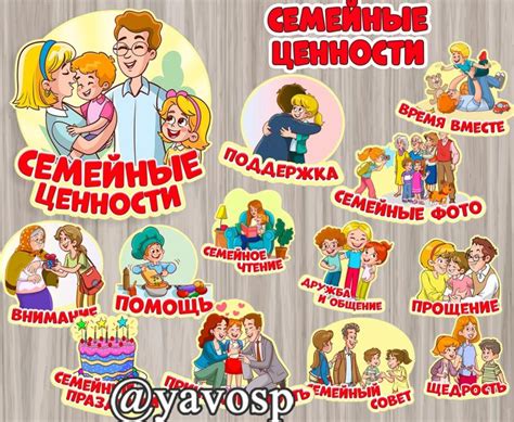 Семейные ценности, способствующие успеху коллектива