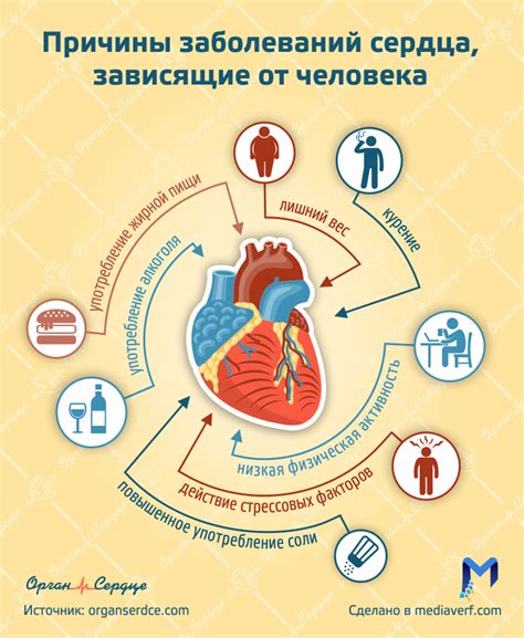 Сердечно-сосудистые проблемы: возможные причины и симптомы