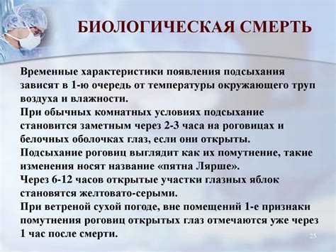 Симптомы приближающейся смерти