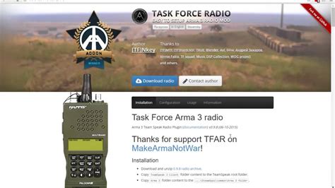 Скачивание программы Task Force Radio