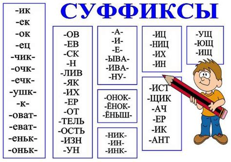 Слова с суффиксом -ина у имён женского рода