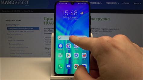 Смена языка на смартфоне Honor 9X - пошаговая инструкция