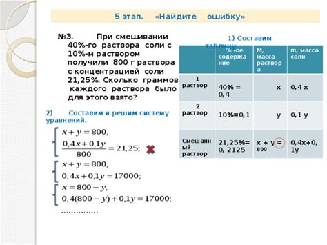 Смешивание соли и рыбы