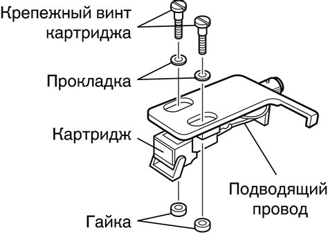 Снятие пустого картриджа