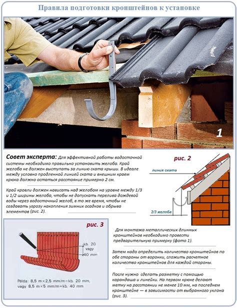 Советы и инструкции по установке желоба на вальмовую крышу