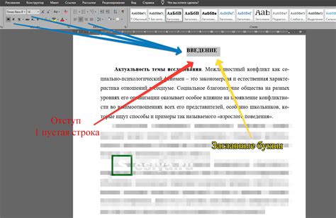 Советы по оформлению заголовков и параграфов