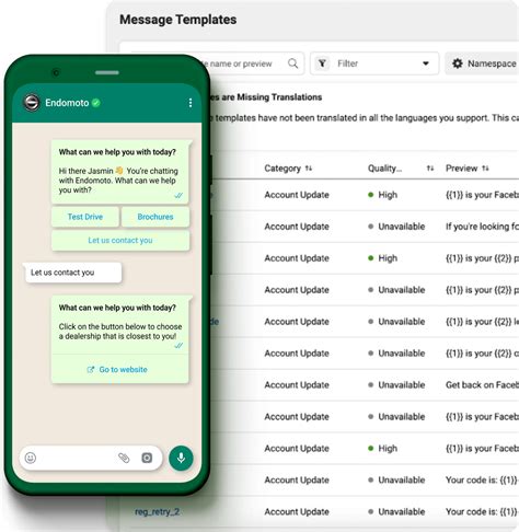 Создание аккаунта в WhatsApp Business