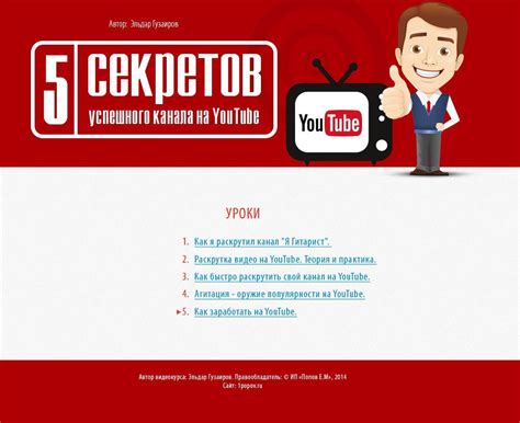 Создание и продвижение успешного канала на YouTube