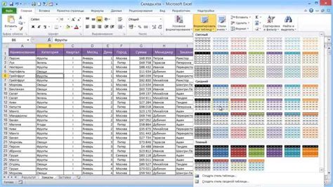 Создание отчетов и сводных таблиц с помощью Power Pivot