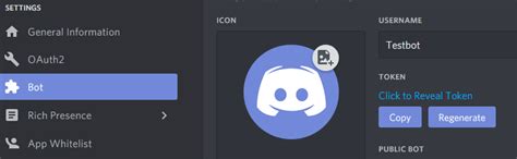 Создание первого простого бота в Discord