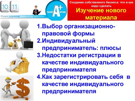 Создание собственного бизнеса: рост доходов через предпринимательскую деятельность