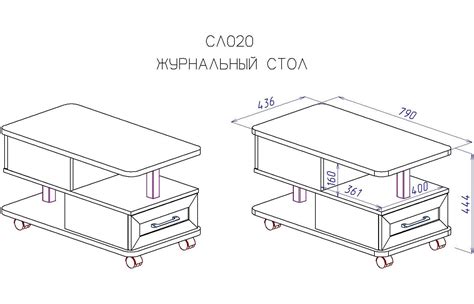 Создание стола тумбы