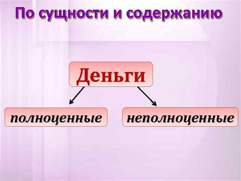 Соответствие сущности и содержанию