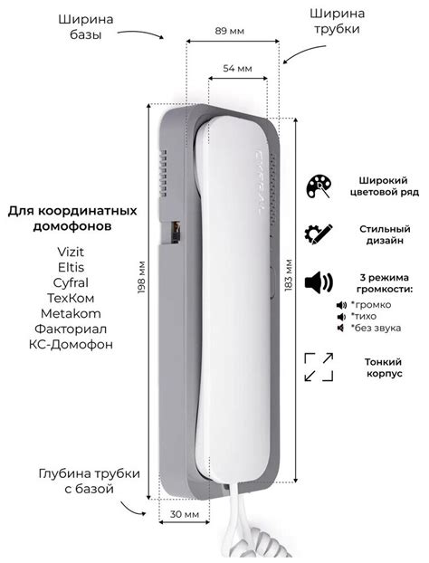 Сопроводительные материалы и документация по работе с звуком на домофоне Cyfral