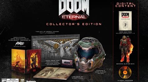 Состав пакета Doom Eternal Deluxe Edition