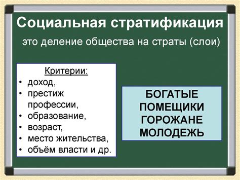 Социальная стратификация: суть и основные признаки