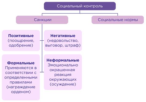 Социальный контроль и его влияние на социальные нормы и ценности