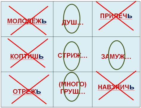 Способы определения наличия мягкого знака в слове