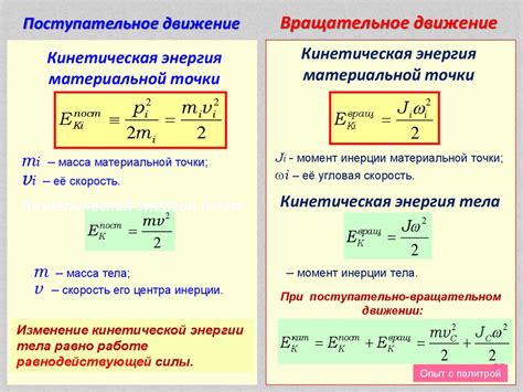 Способы понижения кинетической энергии тела