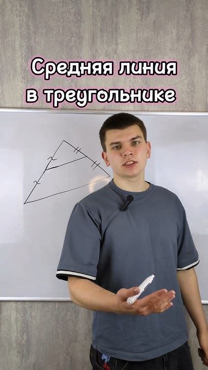 Средняя линия прямоугольника