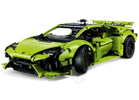 Стадии сборки модели Lamborghini Huracan из LEGO с пошаговыми фото