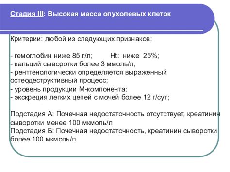 Стадия оттока сыворотки