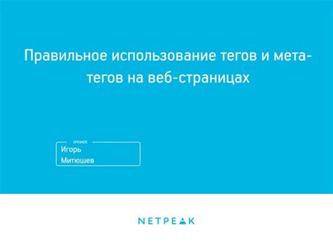 Стратегия использования мета-тегов в ответе