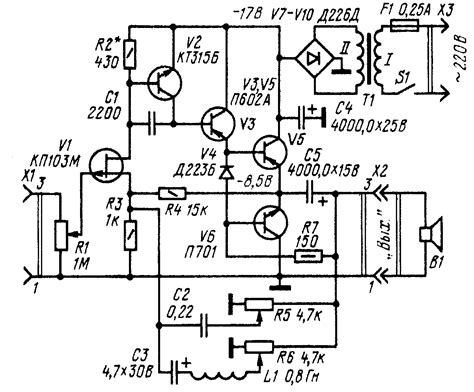 Схемы усилителей звука на транзисторе