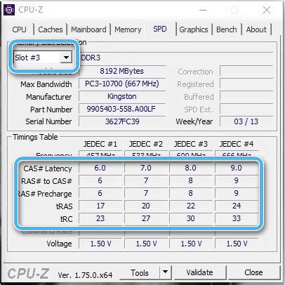 С помощью утилиты CPU-Z