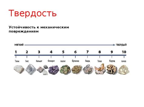 Твердость и устойчивость к повреждениям