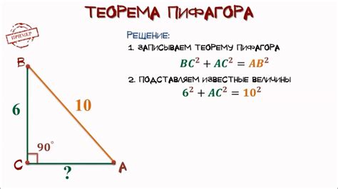 Теорема Пифагора: основное утверждение