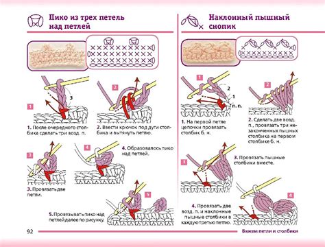 Техники вязания: изучаем основные петли