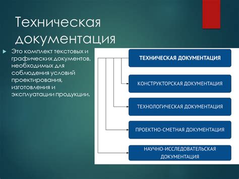 Техническая документация и нормативы