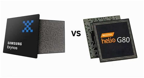 Технологии и функции MediaTek Helio G80 и Exynos 850