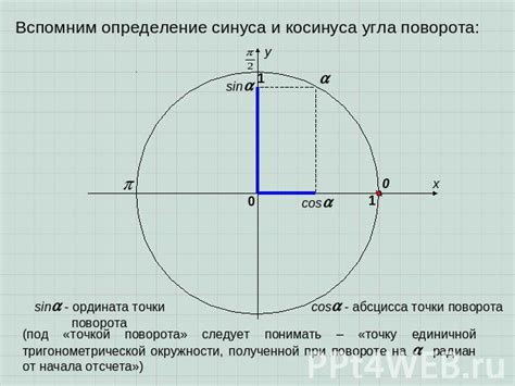 Типичные ошибки при расчете синуса угла