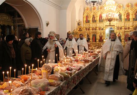 Традиционная трапеза в церкви и ее значение в сновидении