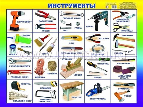 Требуемые инструменты и материалы: