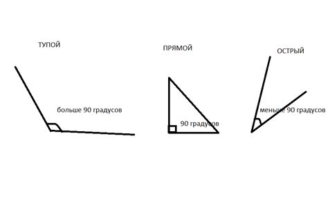 Тупой угол в окружности: значение и особенности