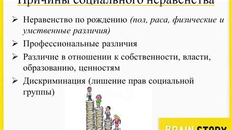 Увеличение неравенства в обществе и исключение мелких предпринимателей