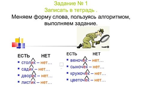 Удивительные слова на суффиксы ик ок