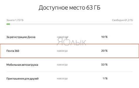 Узнайте размер Яндекс Диска на Windows Phone