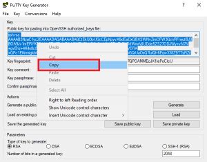 Управление SSH-ключами в PuTTY