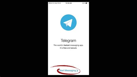 Установка Телеграм на новый iPhone
