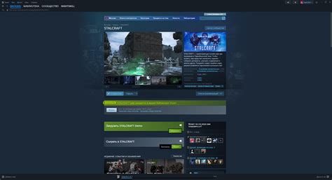 Установка игры из сервиса Steam